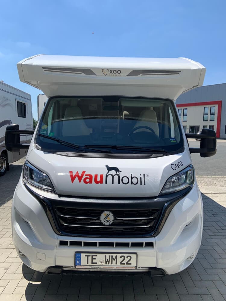 Teilintegriertes Waumobil Cara von vorne