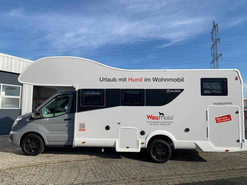 Alkoven Nobel Art - Waumobil Maximus von der Seite