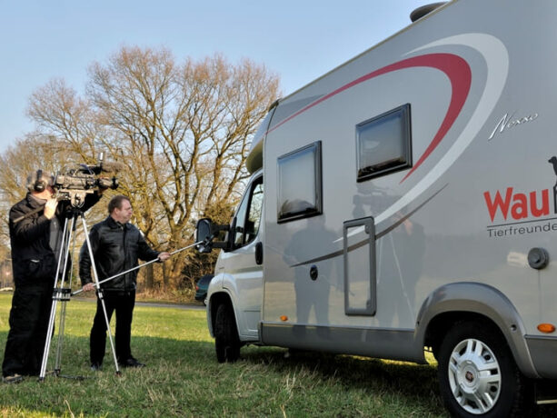Waumobil Dreharbeiten für myREGIO.TV
