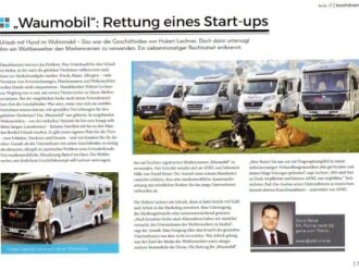 Artikel: Waumobil Rettung eines Startups