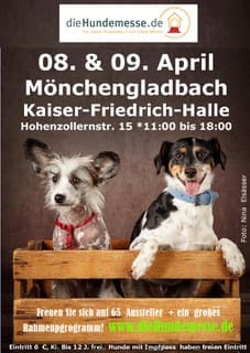 Plakat Hundemesse Mönchengladbach